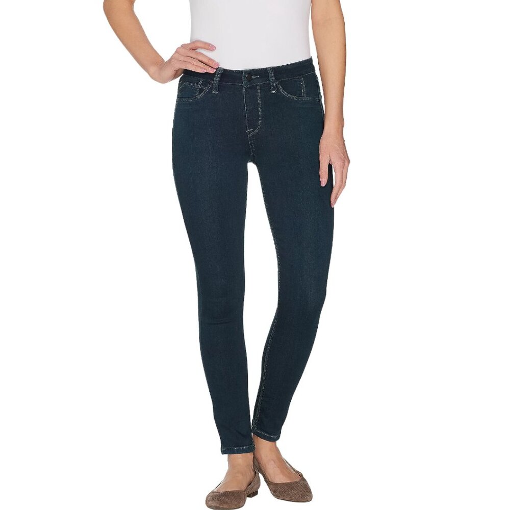NWT Laurie Felt Silky Overdyed Skinny Stretch Jeans Plus Size 3X